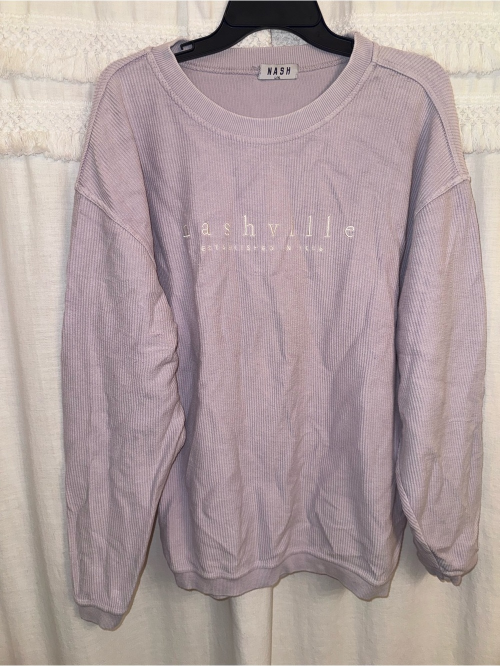 NASH Corded Nashville Sweatshirt